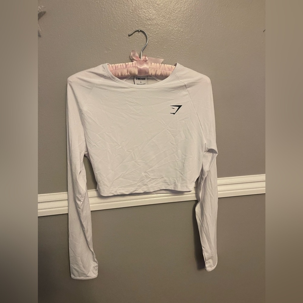 Gymshark long sleeve crop top